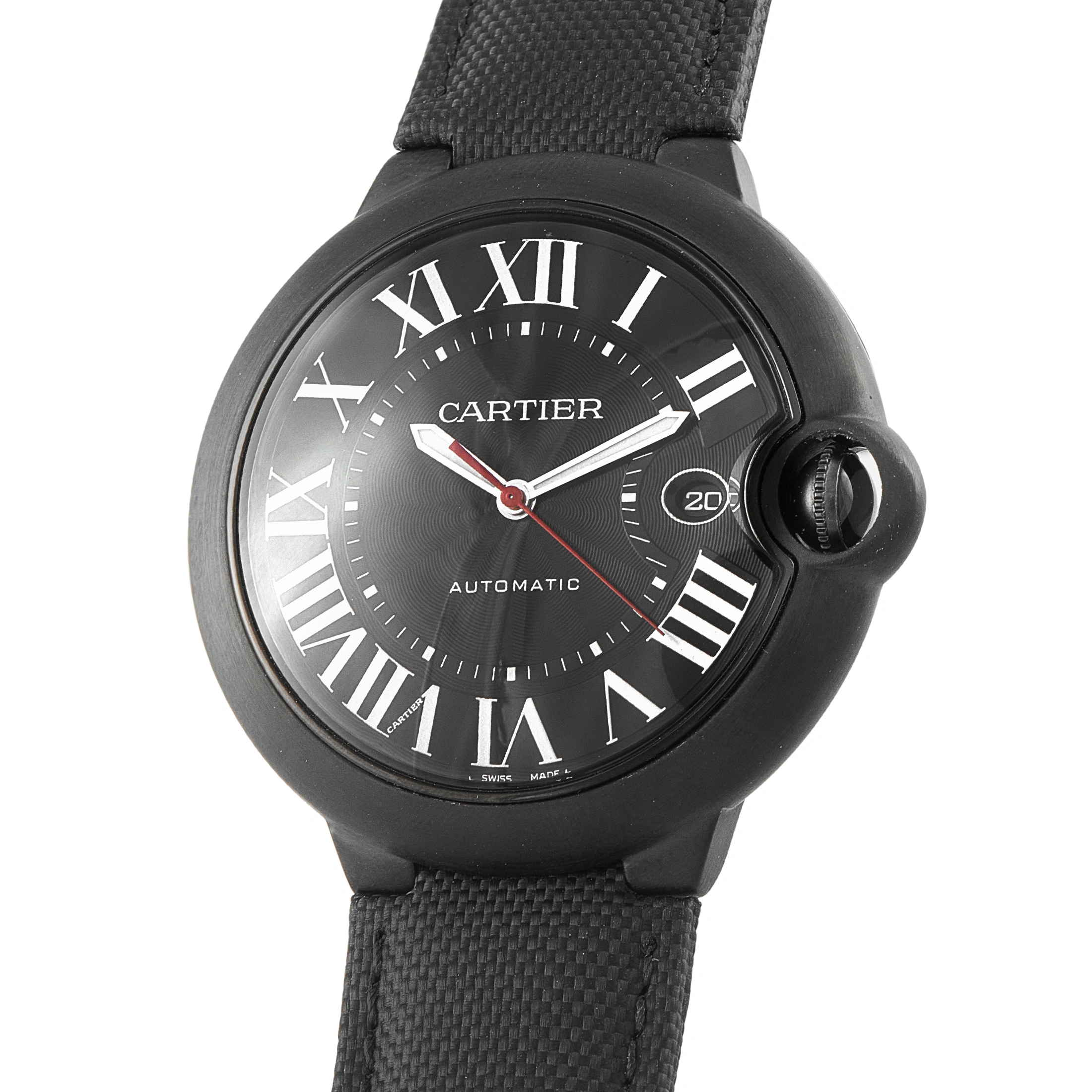 Cartier Ballon Bleu Black Knight ADLC Steel Watch WSBB0015 - Image 2