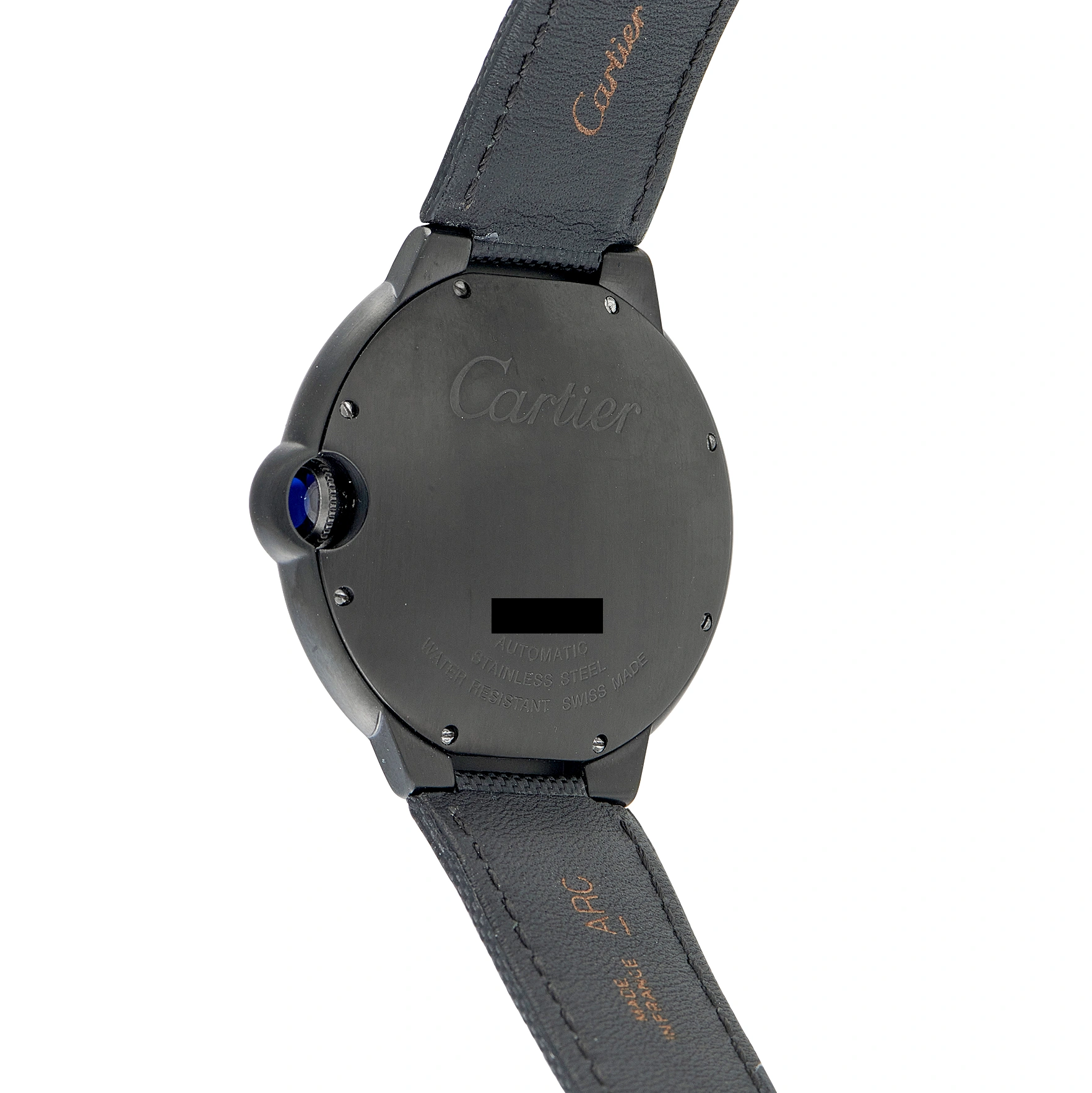 Cartier Ballon Bleu Black Knight ADLC Steel Watch WSBB0015 - Image 3