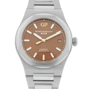 Girard Perregaux Laureato Copper Dial Steel Watch 81005-11-3154-1CM