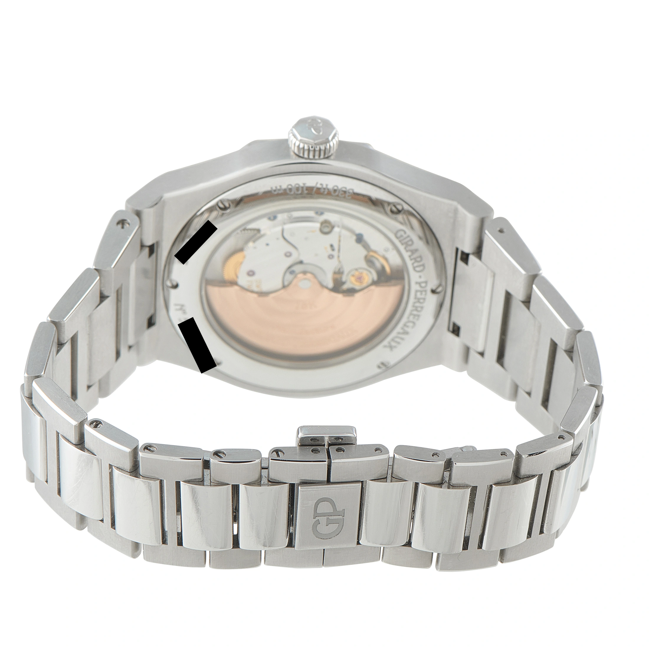 Girard Perregaux Laureato Copper Dial Steel Watch 81005-11-3154-1CM - Image 4