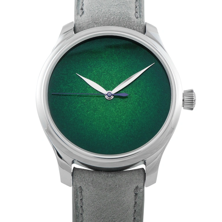 H. Moser & Cie. Endeavour Centre Seconds Concept Lime Green Watch 1200-1233