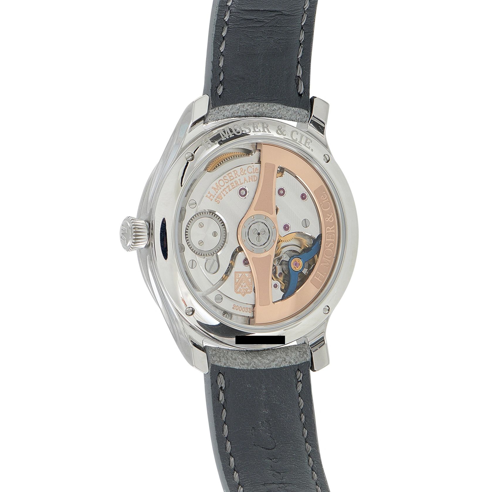 H. Moser & Cie. Endeavour Centre Seconds Concept Lime Green Watch 1200-1233 - Image 3