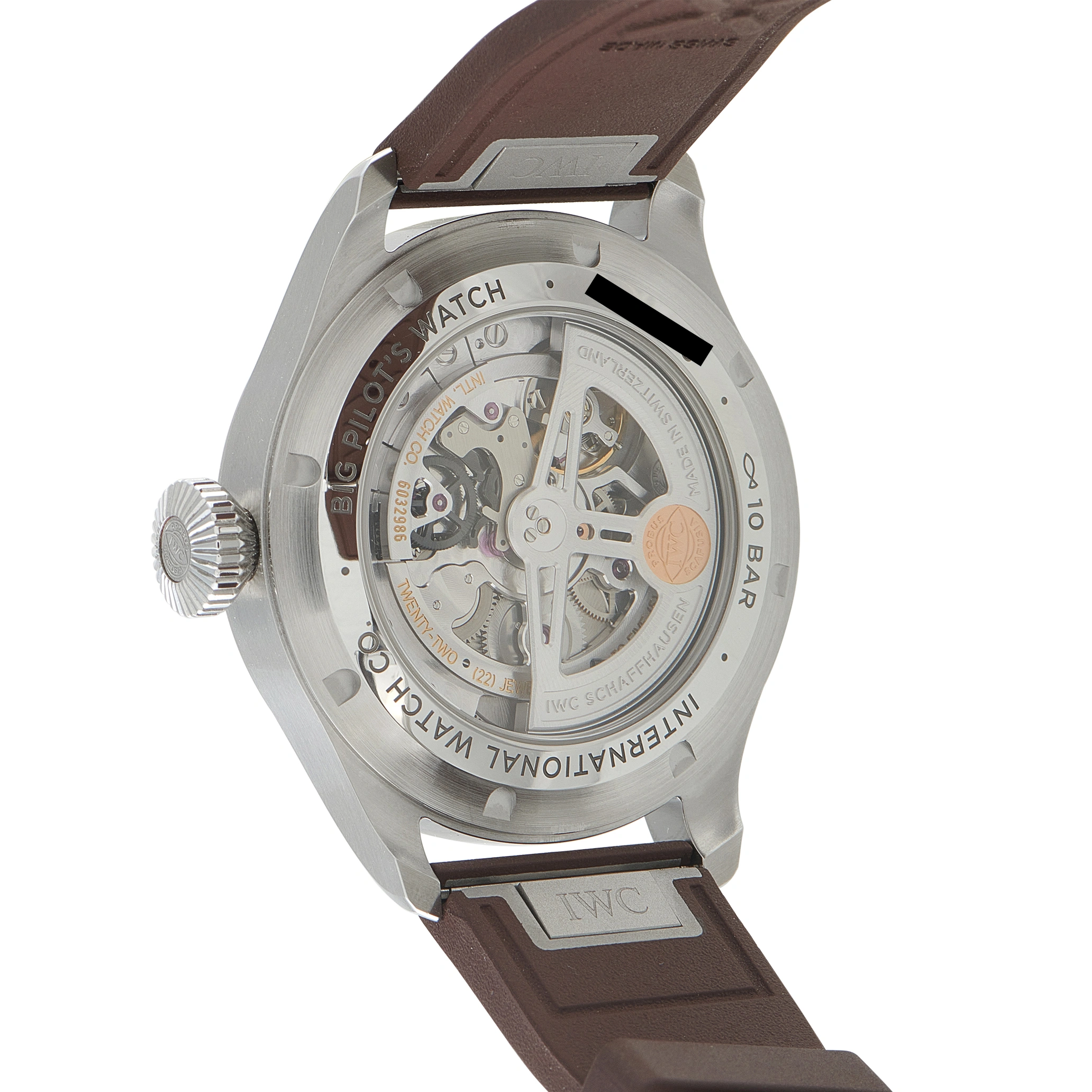 IWC Big Pilot 43 Steel Watch iw329301 - Image 3