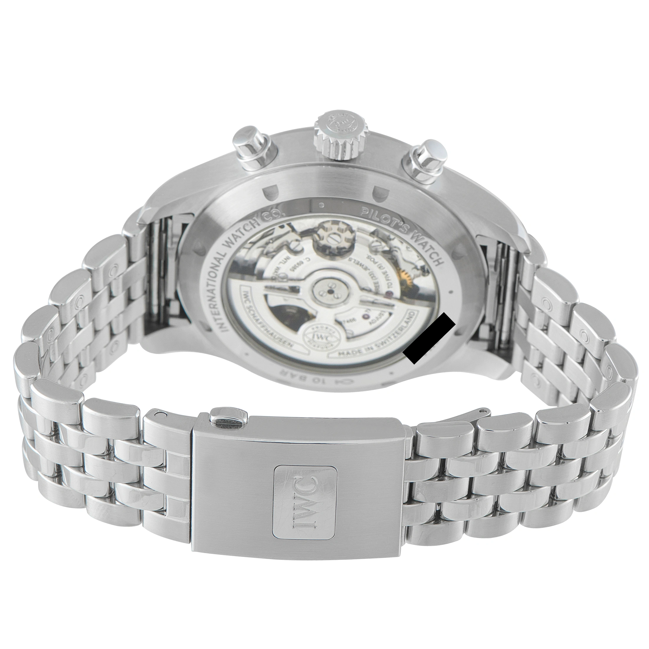 IWC Pilot’s Watch Chronograph 43 Steel Watch IW378006 - Image 4