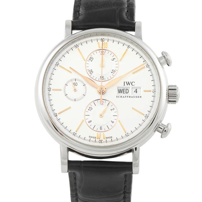 IWC Portofino Chronograph Steel Watch IW391022