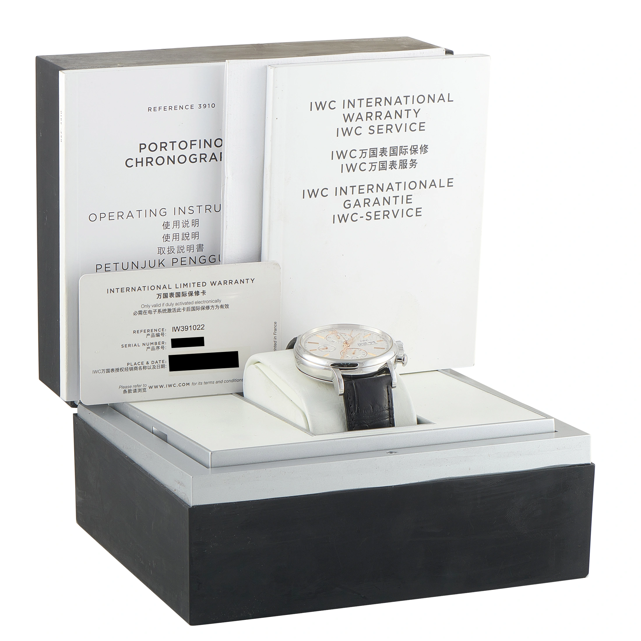 IWC Portofino Chronograph Steel Watch IW391022 - Image 5