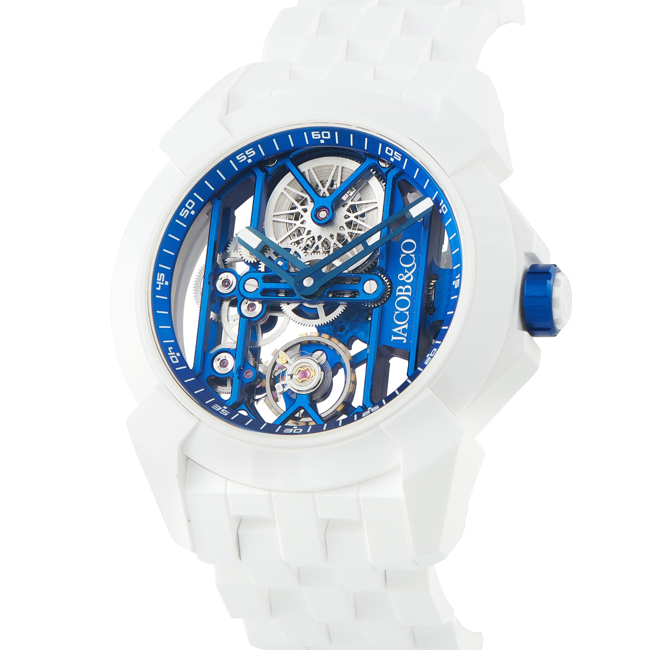 Jacob & Co. Epic X Skeleton White Ceramic Watch EX115.95.AI.AA.A95AA - Image 2