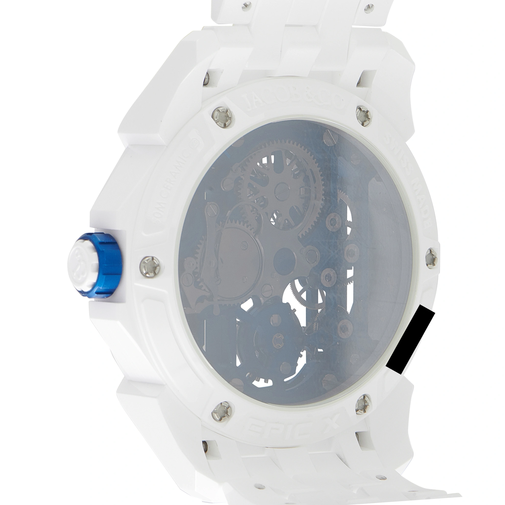 Jacob & Co. Epic X Skeleton White Ceramic Watch EX115.95.AI.AA.A95AA - Image 3