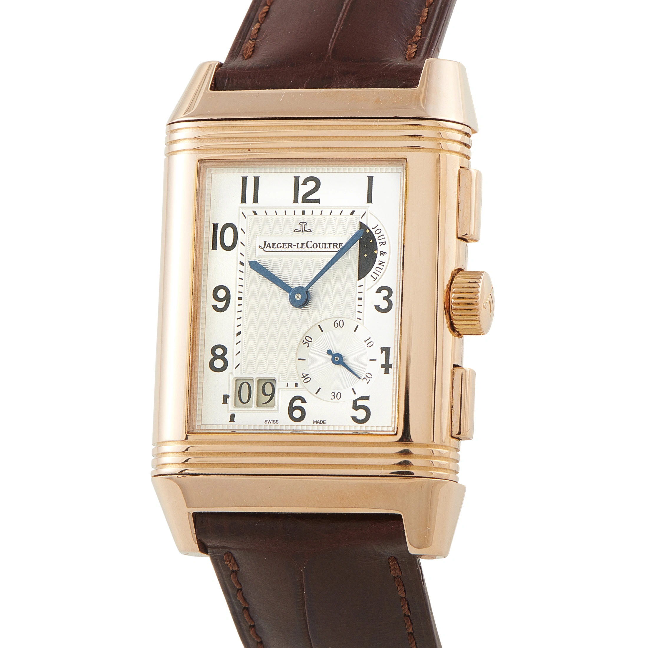 Jaeger-LeCoultre Grande Reverso GMT Rose Gold Watch Q3022420 - Image 3