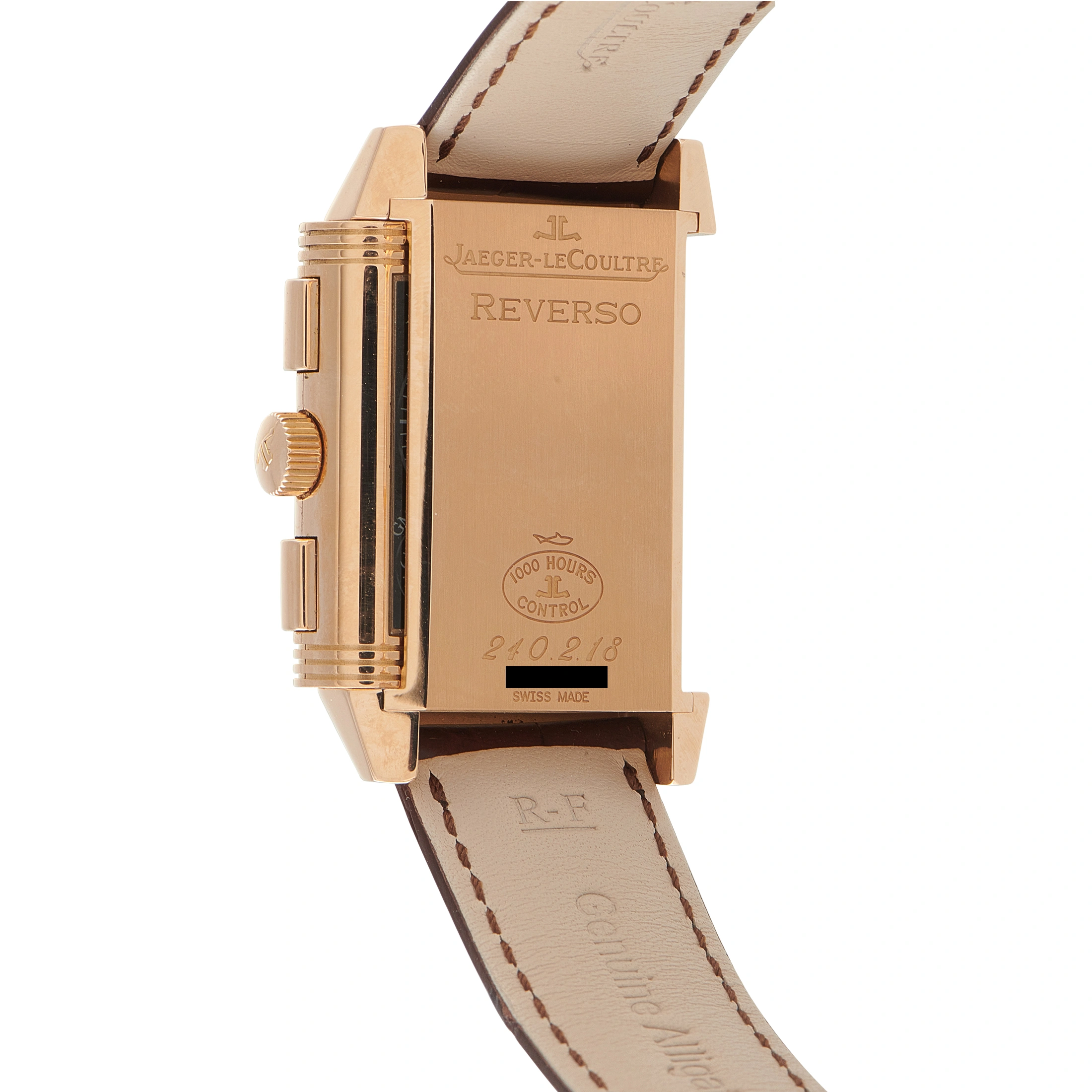 Jaeger-LeCoultre Grande Reverso GMT Rose Gold Watch Q3022420 - Image 4
