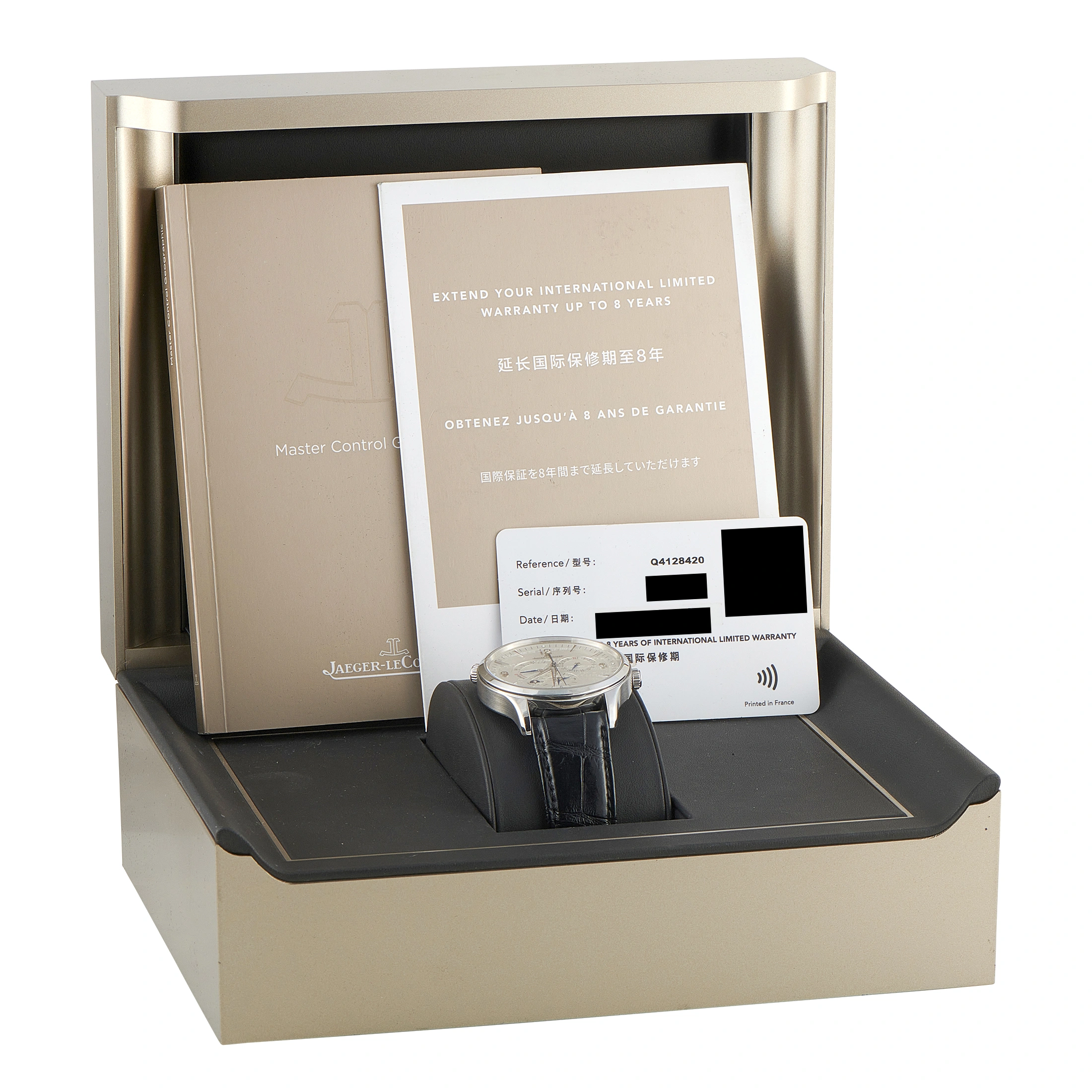 Jaeger-LeCoultre Master Control Geographic Steel Watch Q4128420 - Image 5