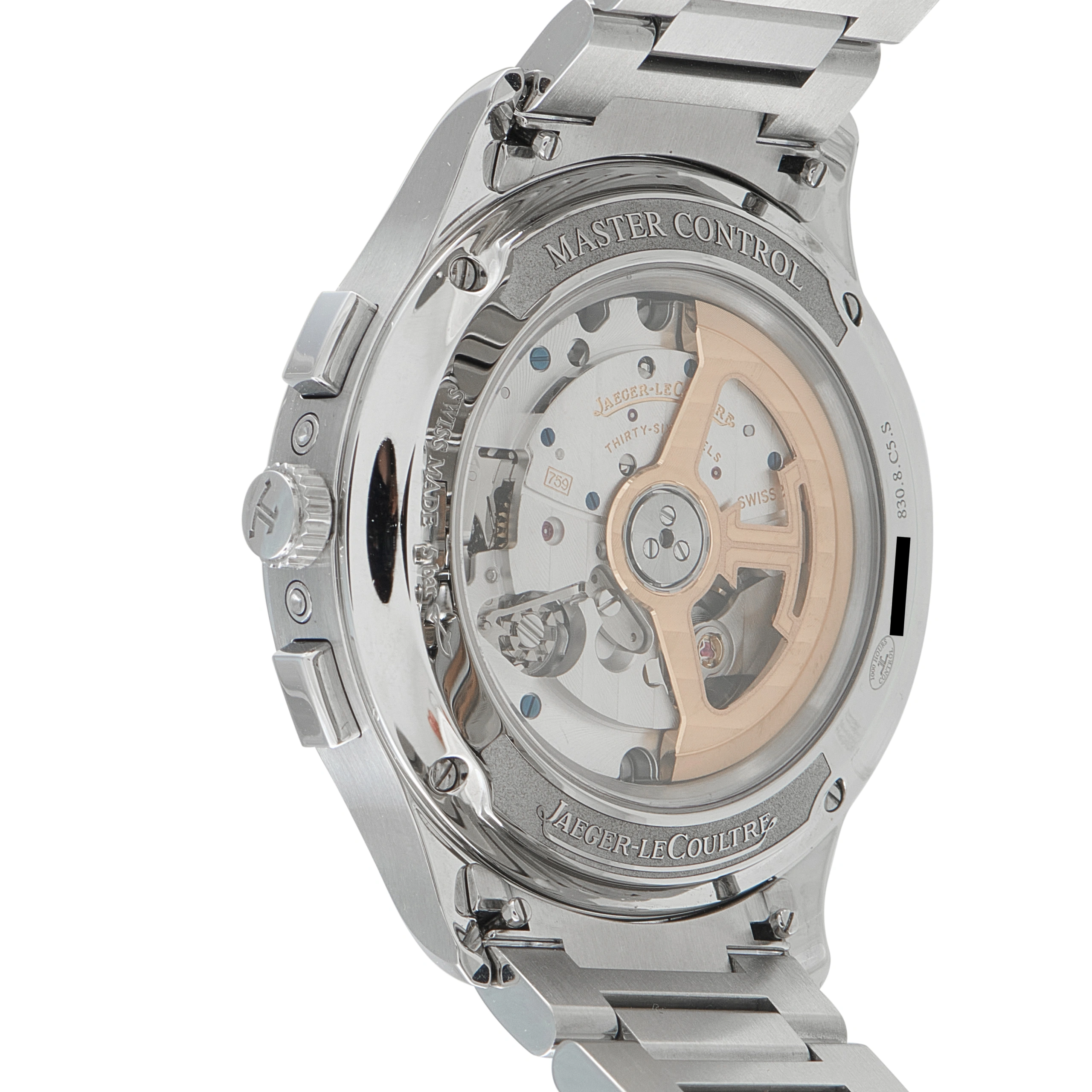 Jaeger-LeCoultre Master Control Chronograph Calendar Steel Watch Q4138180 - Image 3