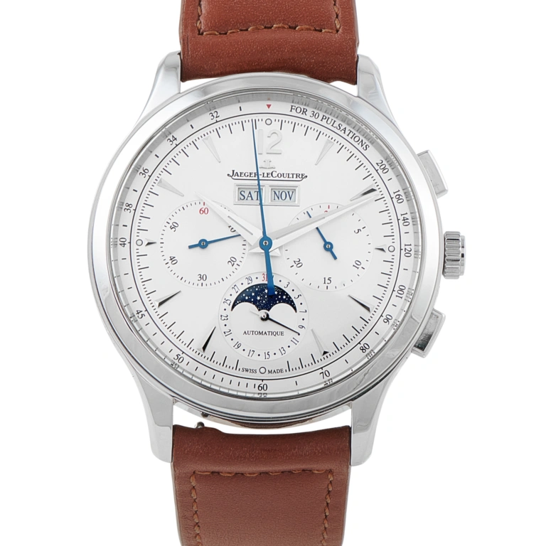 Jaeger-LeCoultre Master Control Chronograph Calendar Steel Watch Q4138420