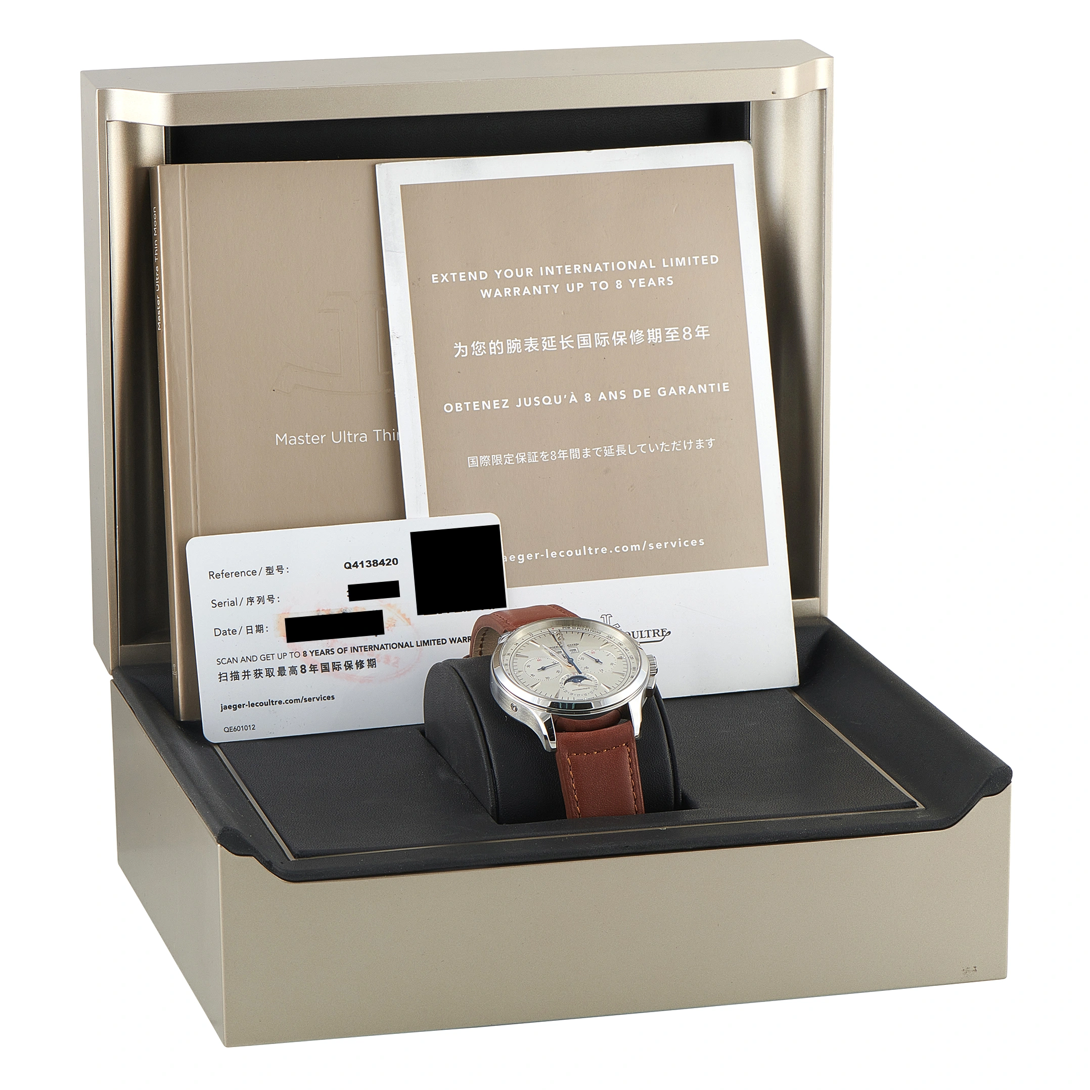 Jaeger-LeCoultre Master Control Chronograph Calendar Steel Watch Q4138420 - Image 5