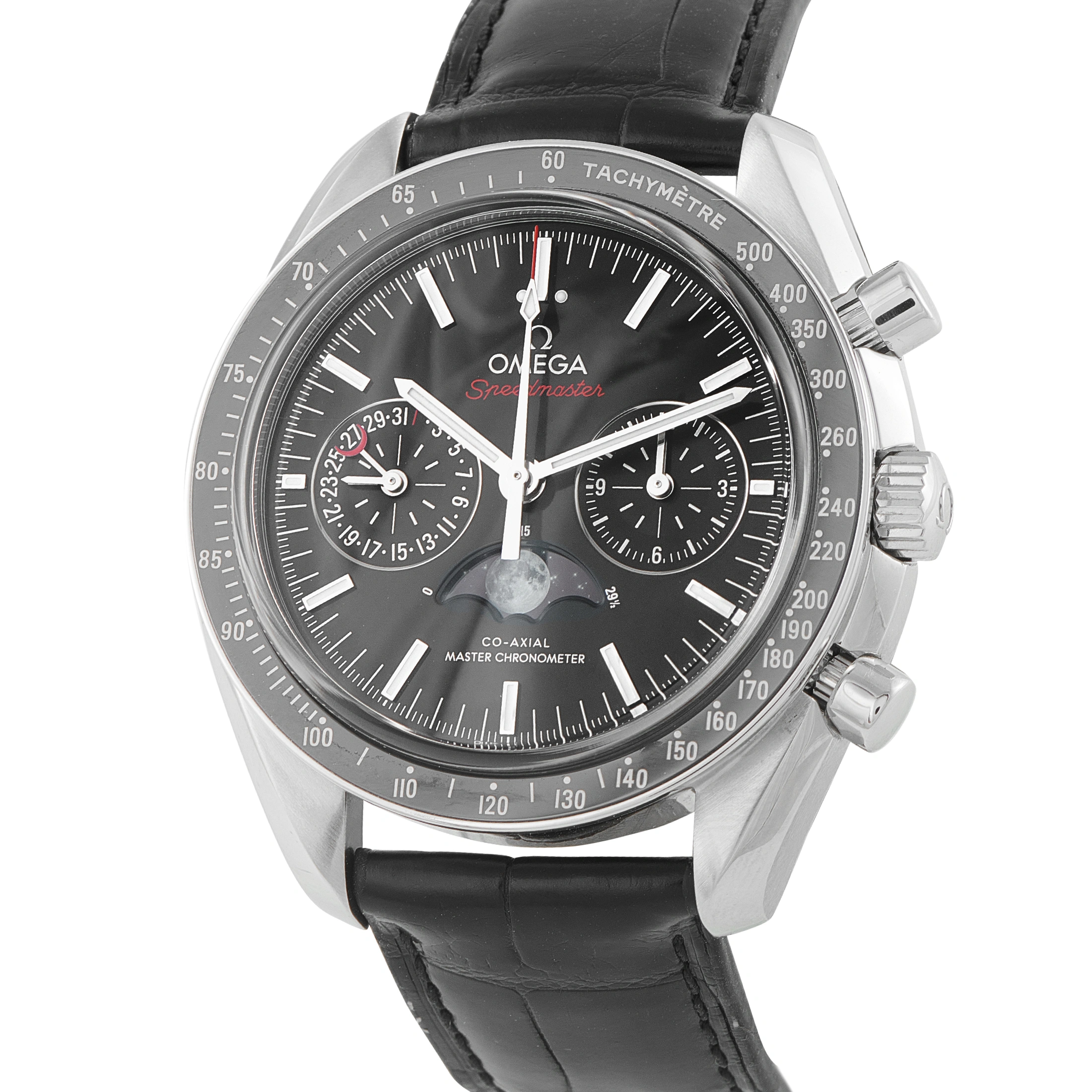 Omega Speedmaster Moon Phase Steel Watch 304.33.44.52.01.001 - Image 2