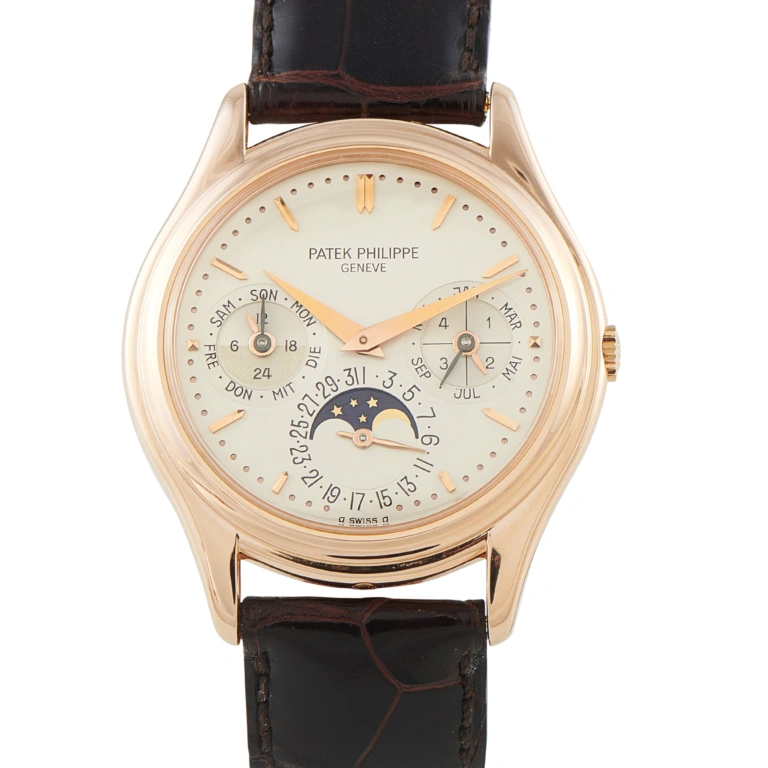 Patek Philippe Grand Complications Perpetual Calendar 18K Rose Gold Watch 3940