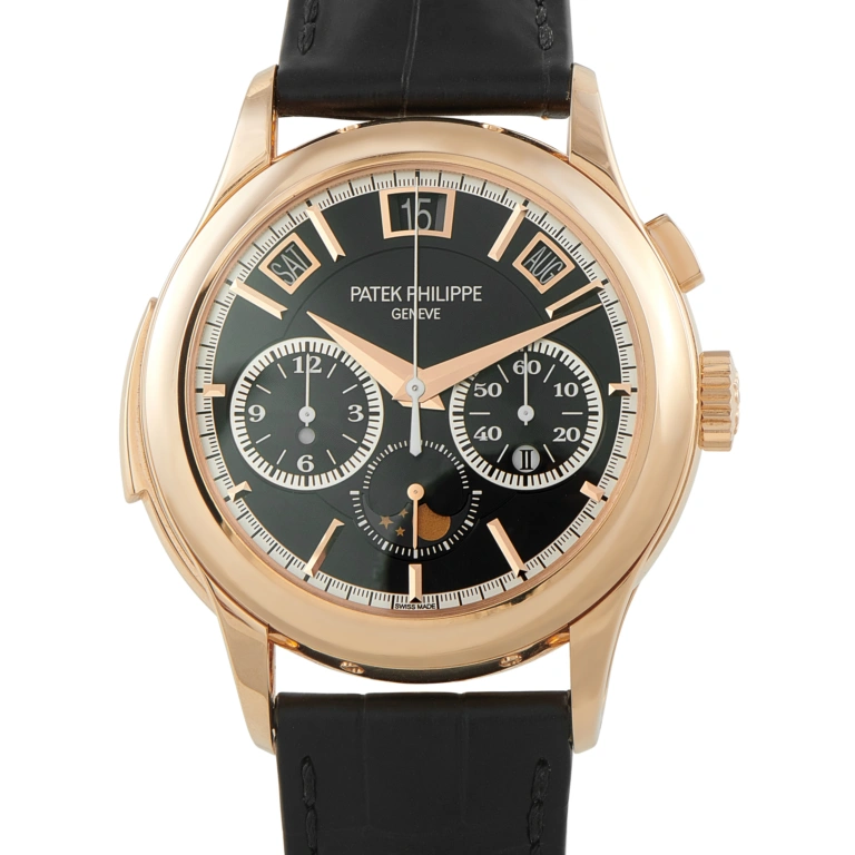 Patek Philippe Grand Complications Minute Repeater Monopusher Chronograph Perpetual Calendar Watch 5208R-001