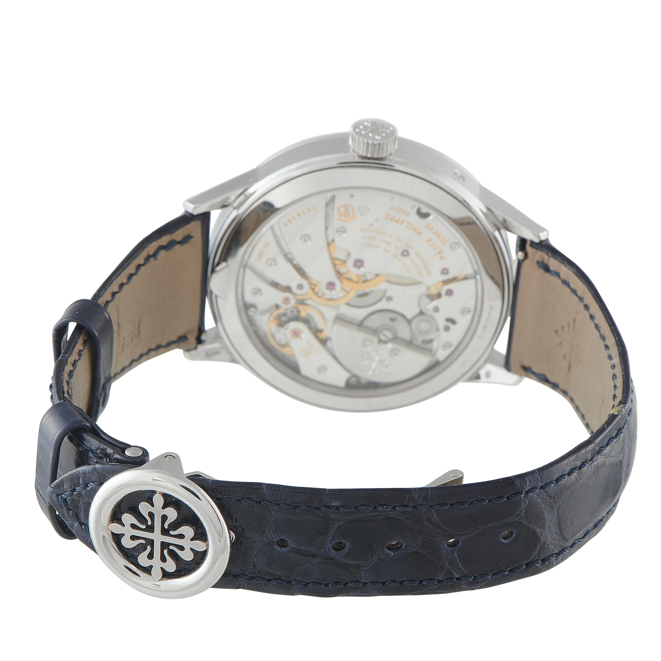 Patek Philippe In-Line Perpetual Calendar Platinum Watch 5236P-001 - Image 4