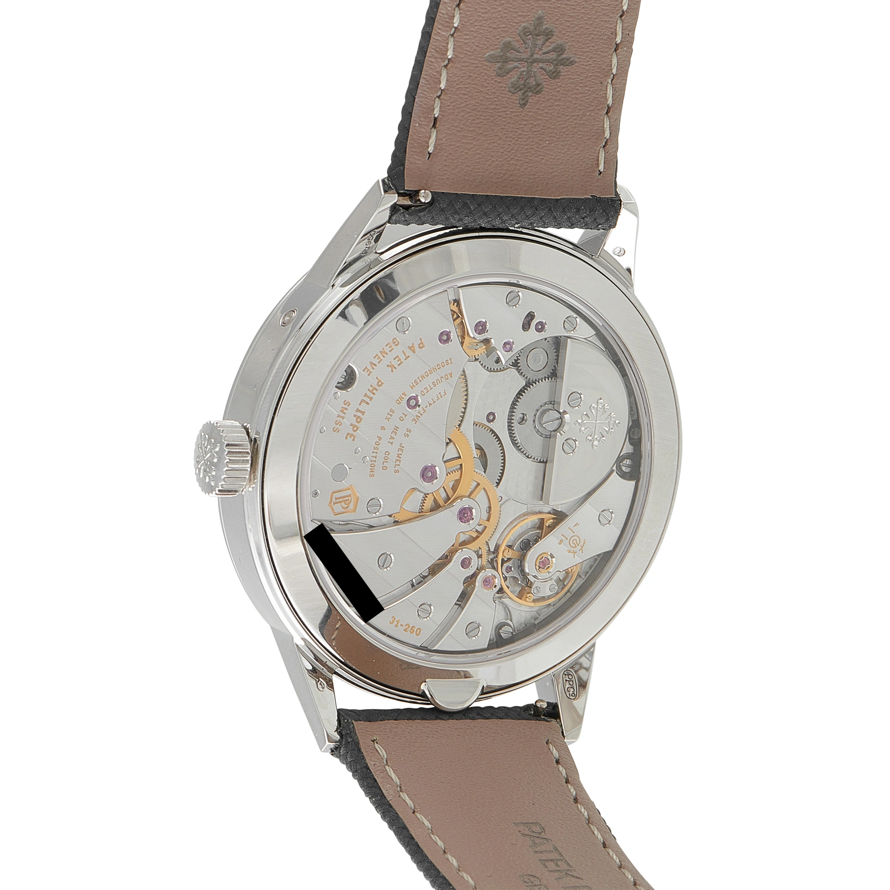 Patek Philippe Grand Complications In-Line Perpetual Calendar Platinum Watch 5236P-011 - Image 3