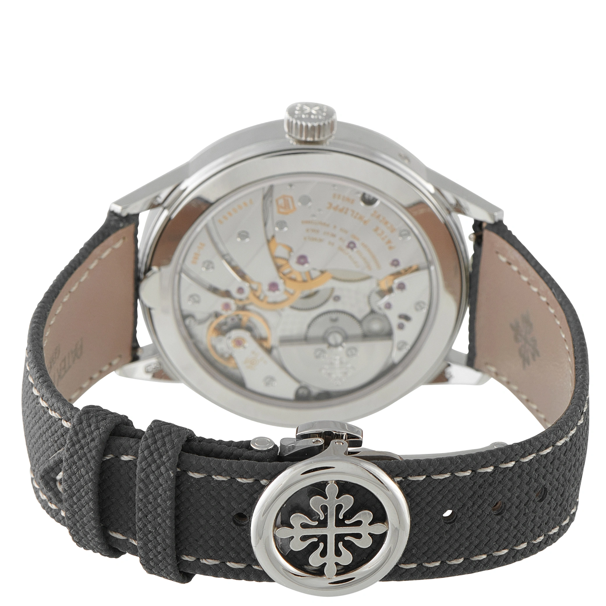 Patek Philippe Grand Complications In-Line Perpetual Calendar Platinum Watch 5236P-011 - Image 4