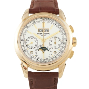Patek Philippe Grand Complications Perpetual Calendar Chronograph Yellow Gold Watch 5270J