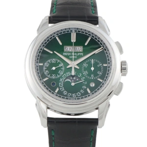 Patek Philippe Grand Complications Perpetual Calendar Platinum Chronograph Watch 5270p-014