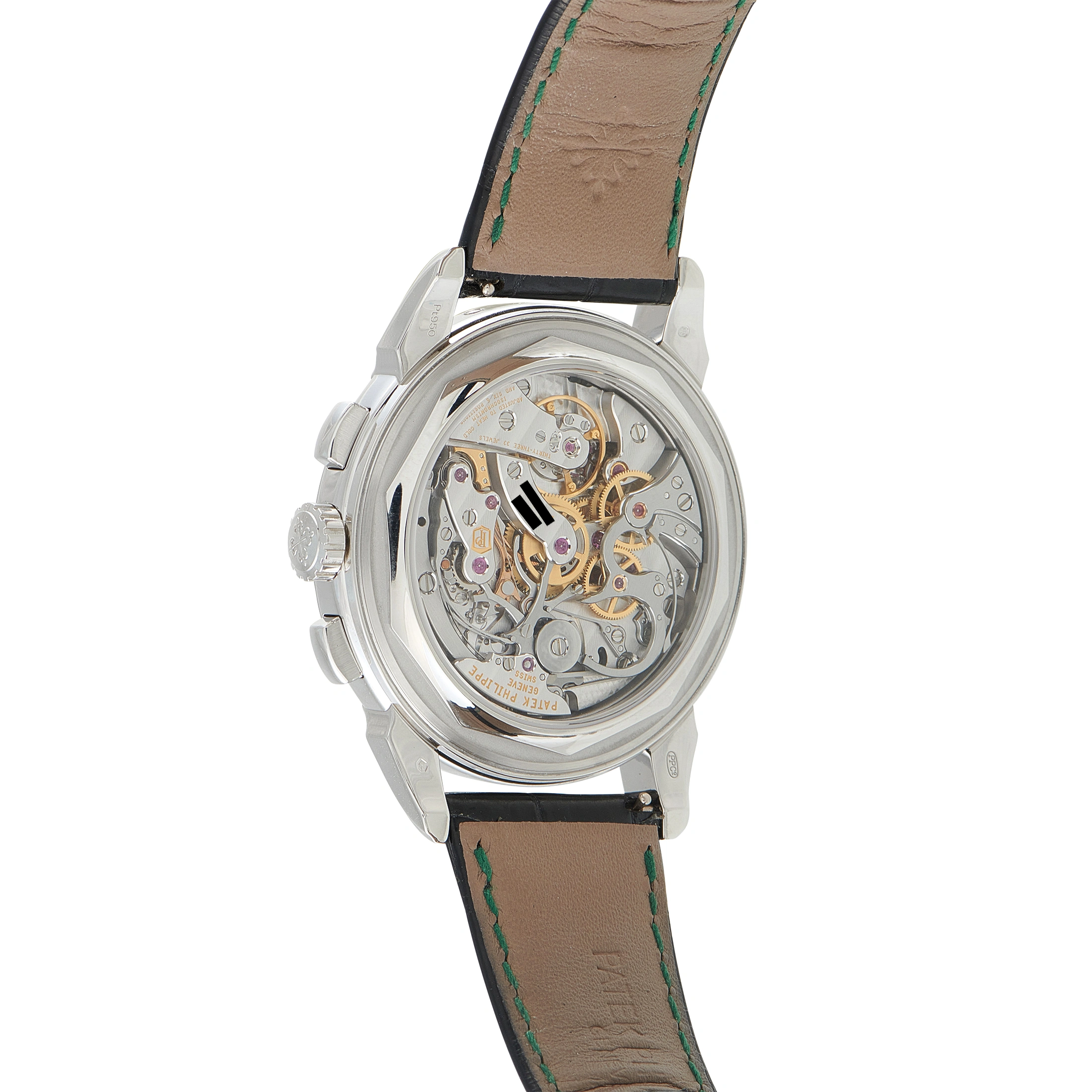 Patek Philippe Grand Complications Perpetual Calendar Platinum Chronograph Watch 5270p-014 - Image 3