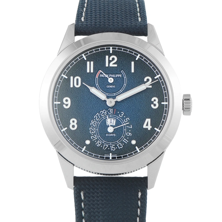 Patek Philippe Calatrava 8-Day White Gold Watch 5328G-001