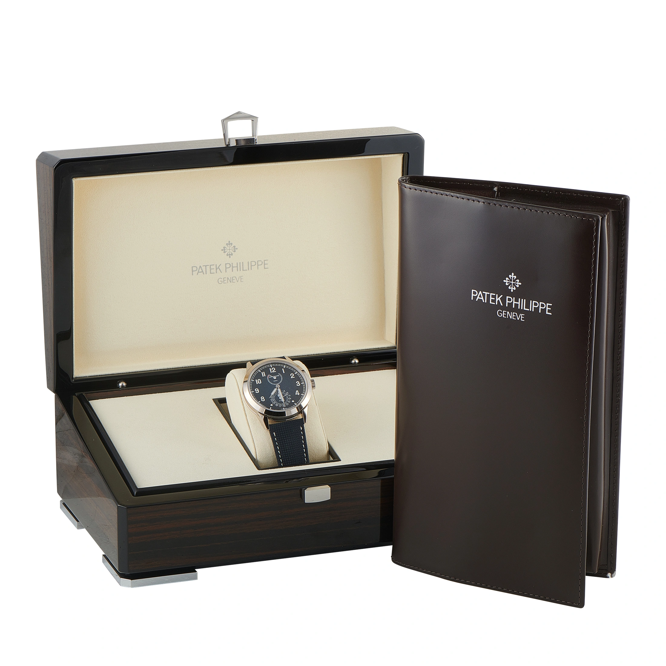 Patek Philippe Calatrava 8-Day White Gold Watch 5328G-001 - Image 5