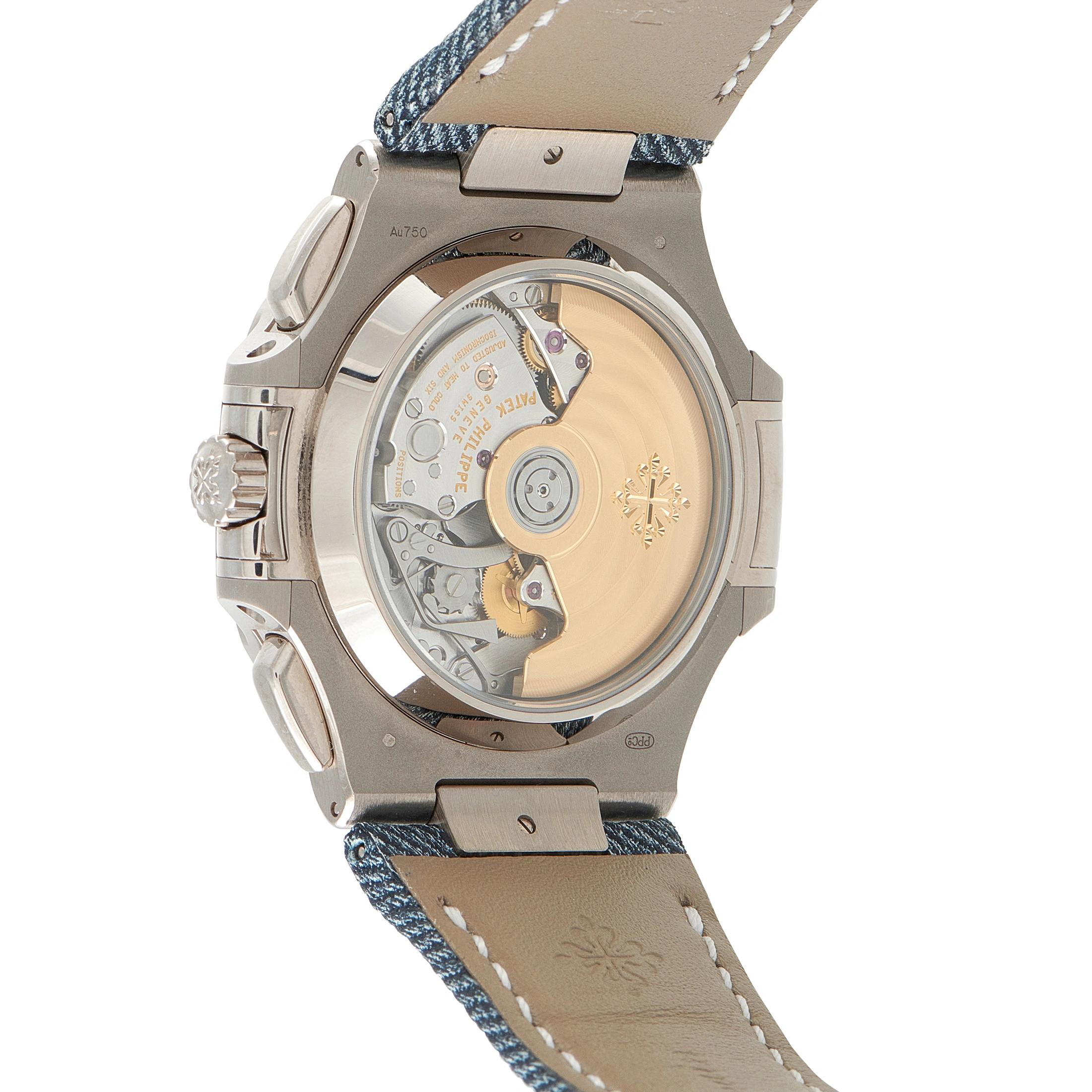 Patek Philippe Nautilus Chronograph 18K White Gold Watch 5980/60G-001 - Image 3