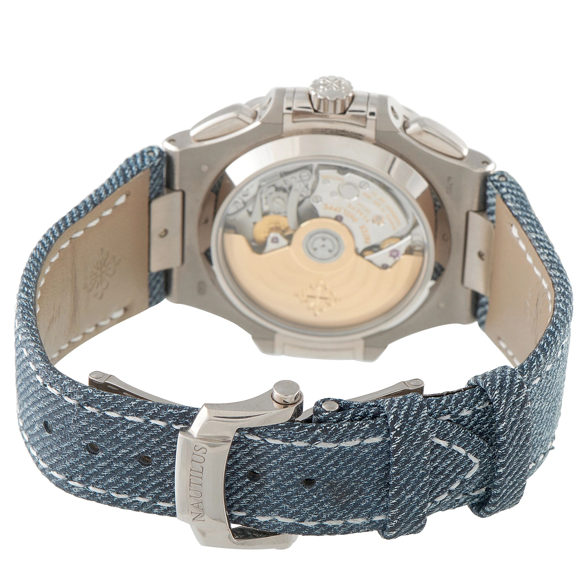 Patek Philippe Nautilus Chronograph 18K White Gold Watch 5980/60G-001 - Image 4