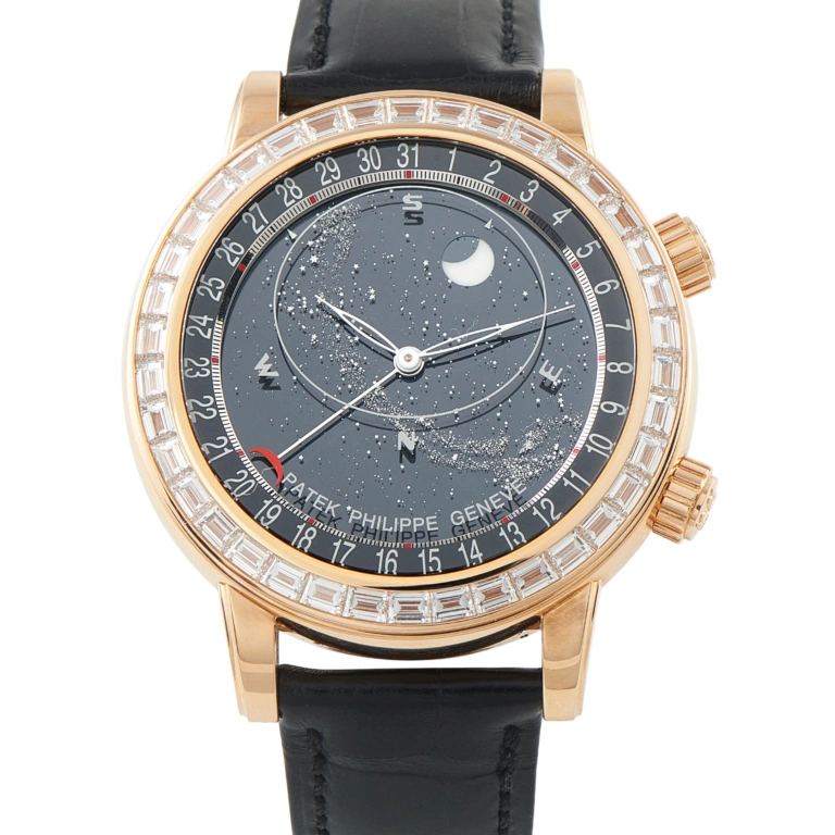 Patek Philippe Grand Complications Celestial Joaillerie Rose Gold Watch 6104r-001
