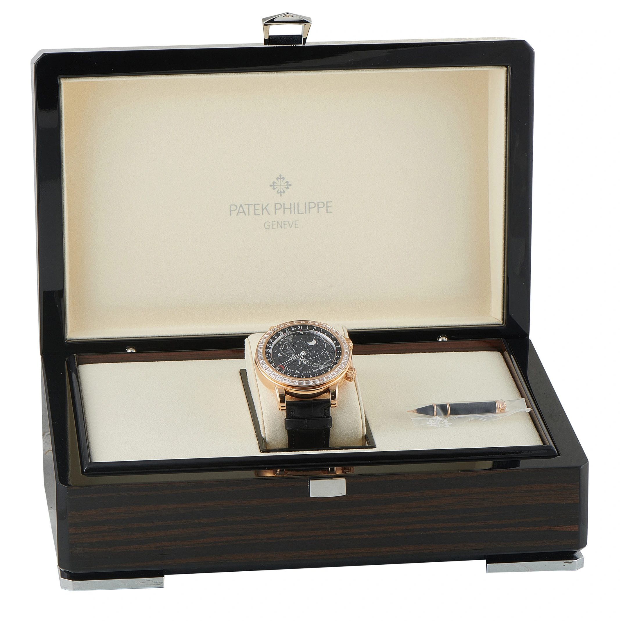 Patek Philippe Grand Complications Celestial Joaillerie Rose Gold Watch 6104r-001 - Image 6