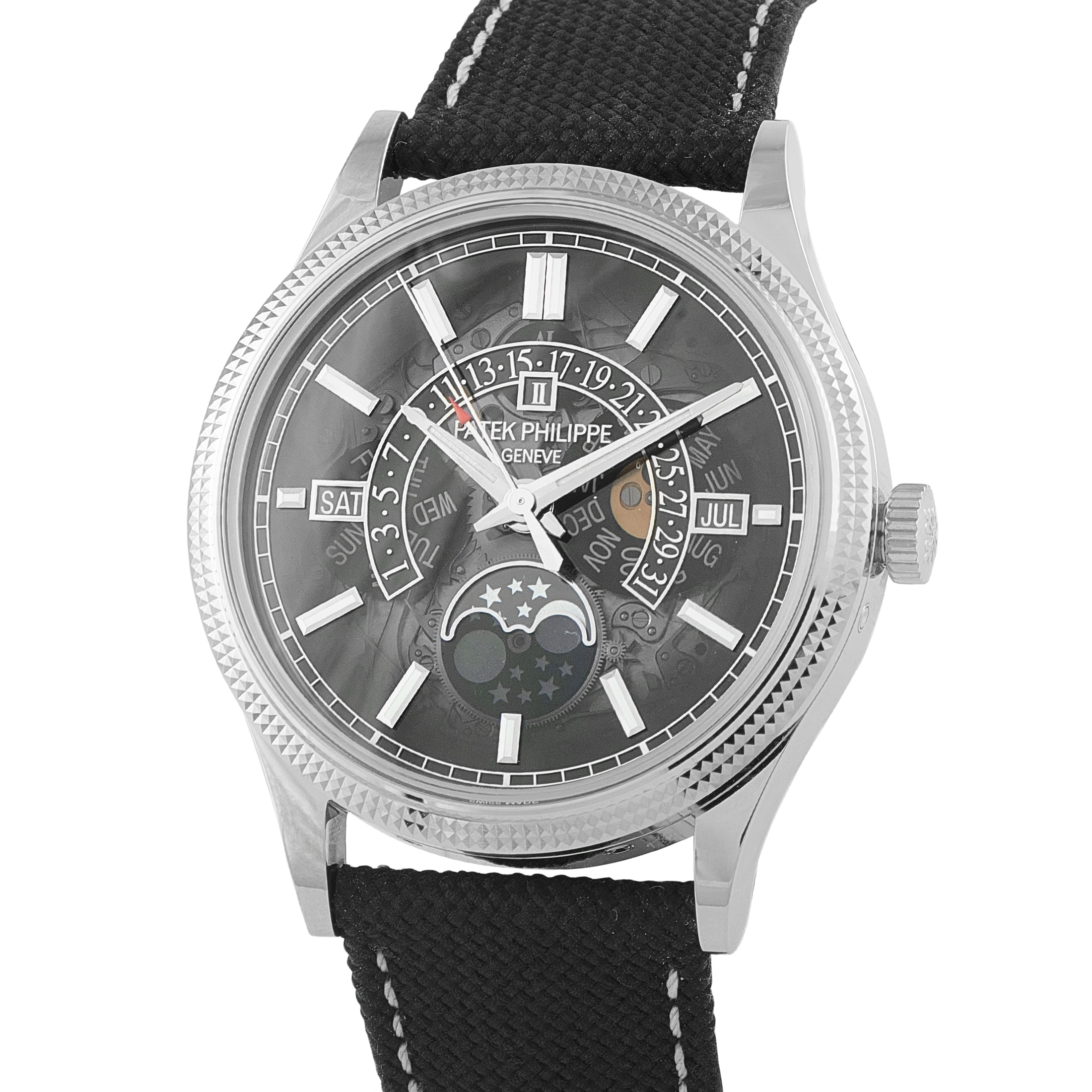 Patek Philippe Retrograde Perpetual Calendar White Gold Watch 6159G-001 - Image 2