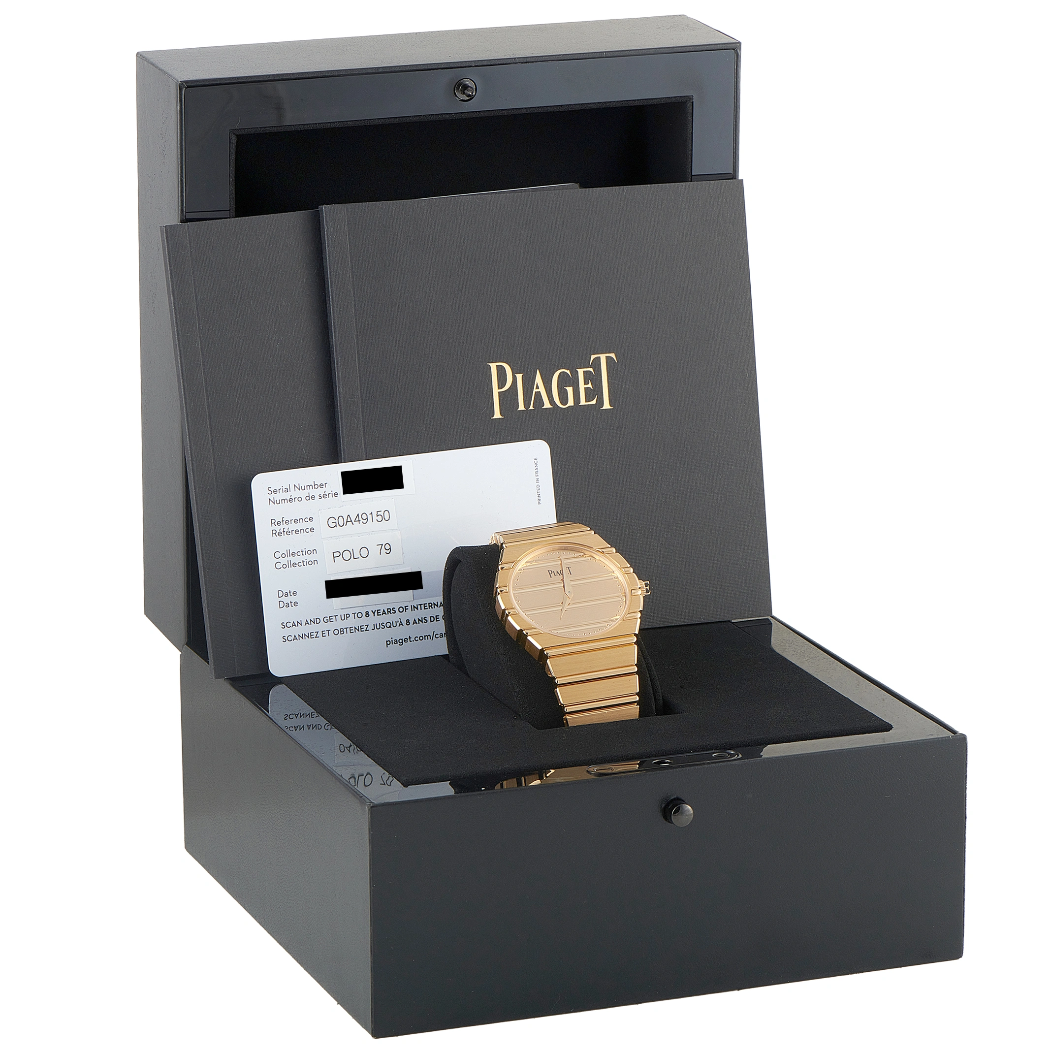 Piaget Polo 79 18K Yellow Gold Watch GOA49150 - Image 5