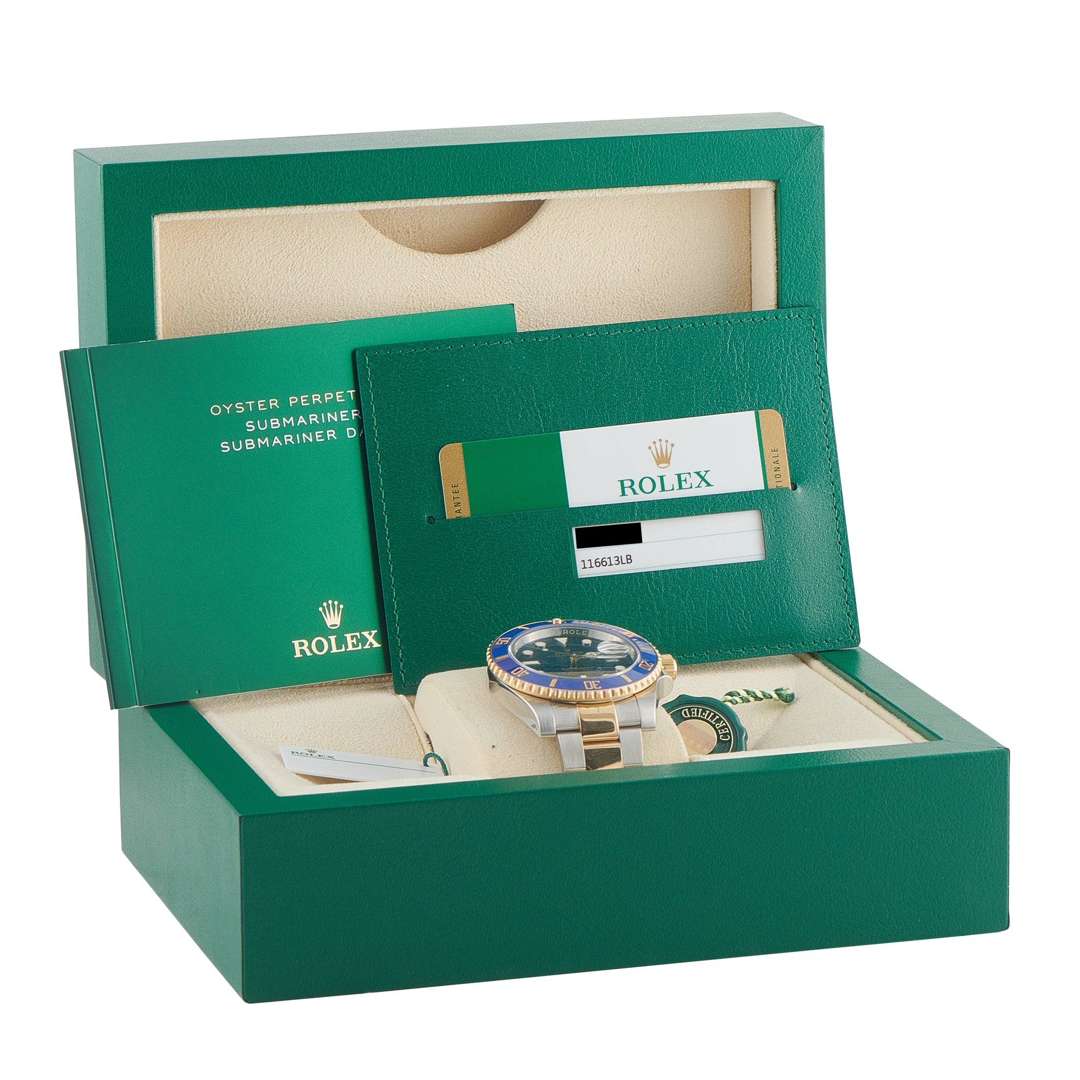 Rolex Submariner Date Two-Tone Watch 116613LB - Image 5