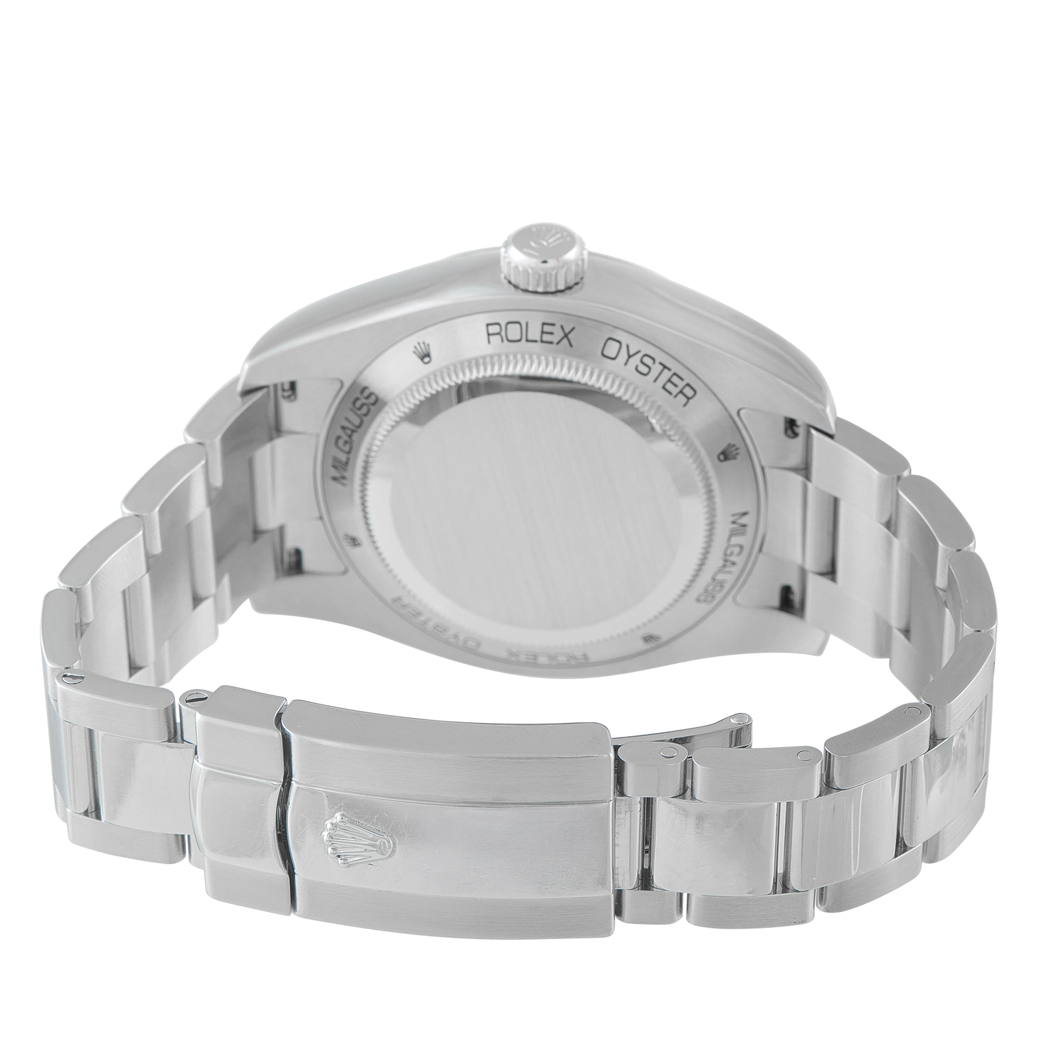Rolex Milgauss White Dial Steel Watch 116400 - Image 4