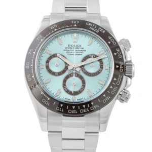 Rolex Daytona Ice Blue Dial Platinum Watch 116506