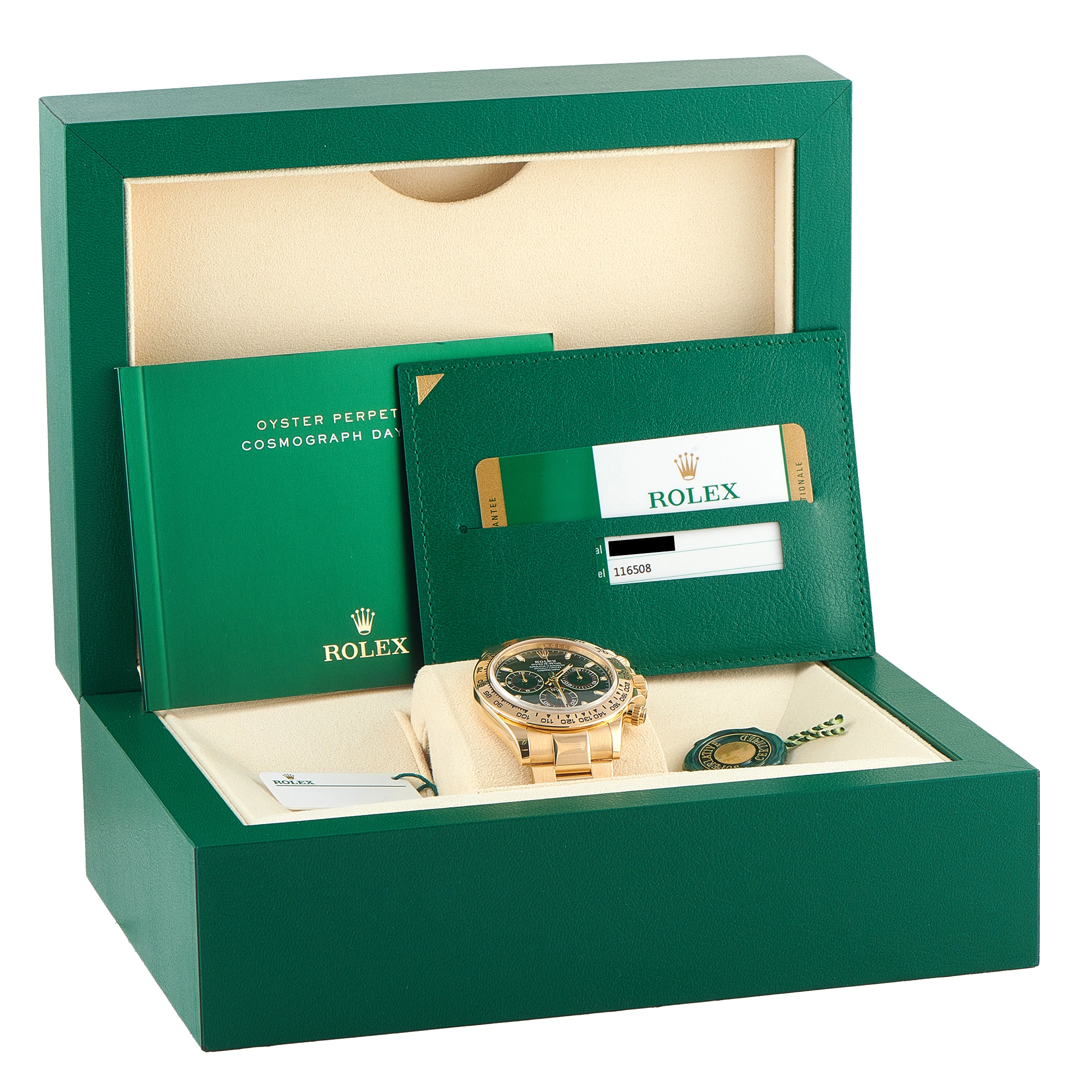 Rolex Cosmograph Daytona 40mm Yellow Gold Watch 116508 - Image 5