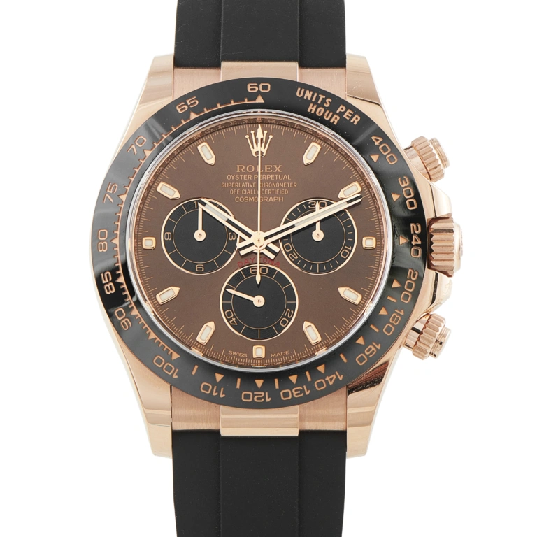 Rolex Cosmograph Daytona Chocolate Dial Everose Gold Watch 116515LN