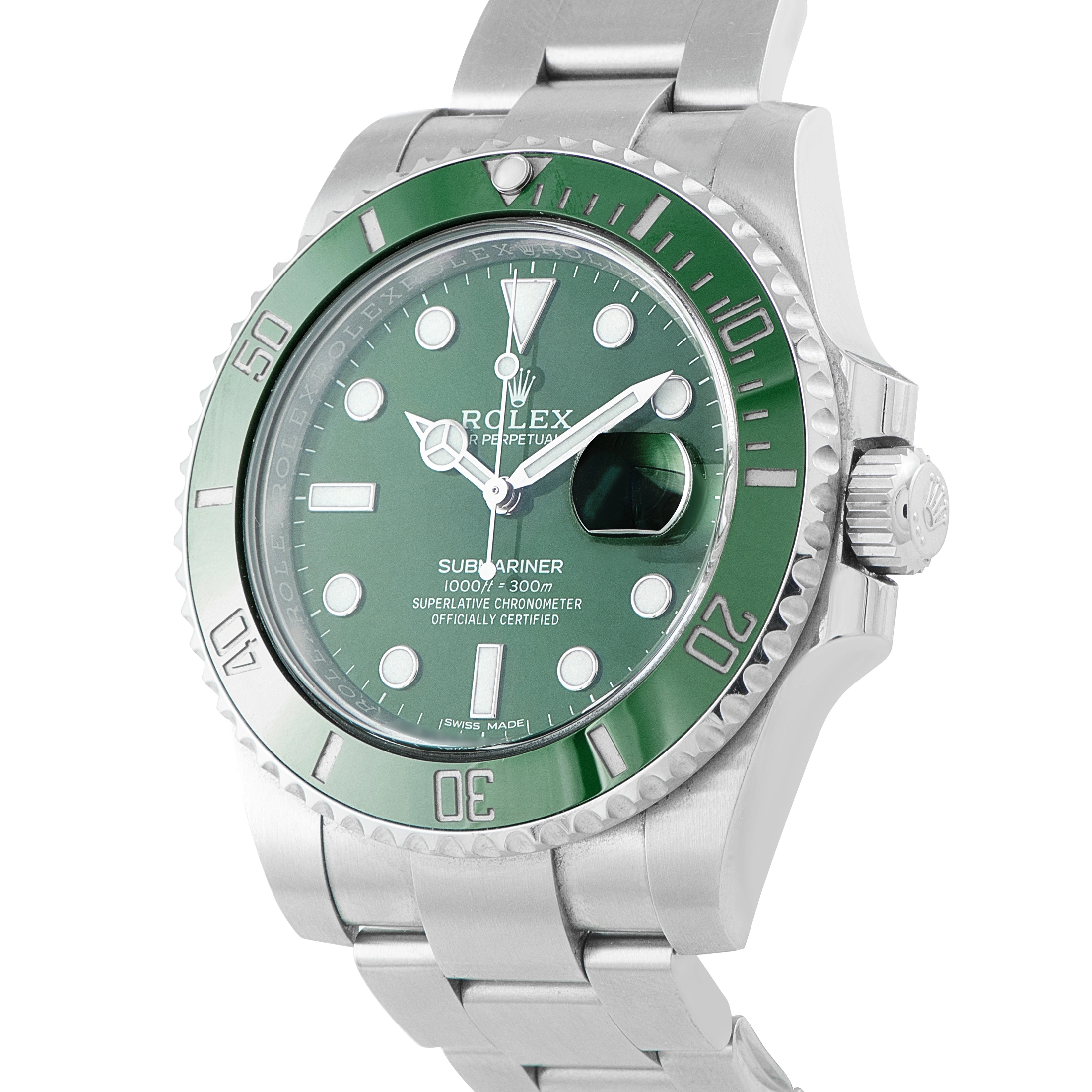 Rolex Submariner Date Hulk Steel Watch 116610LV - Image 2