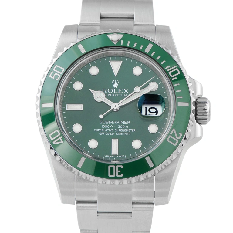 Rolex Submariner Date Hulk Steel Watch 116610LV