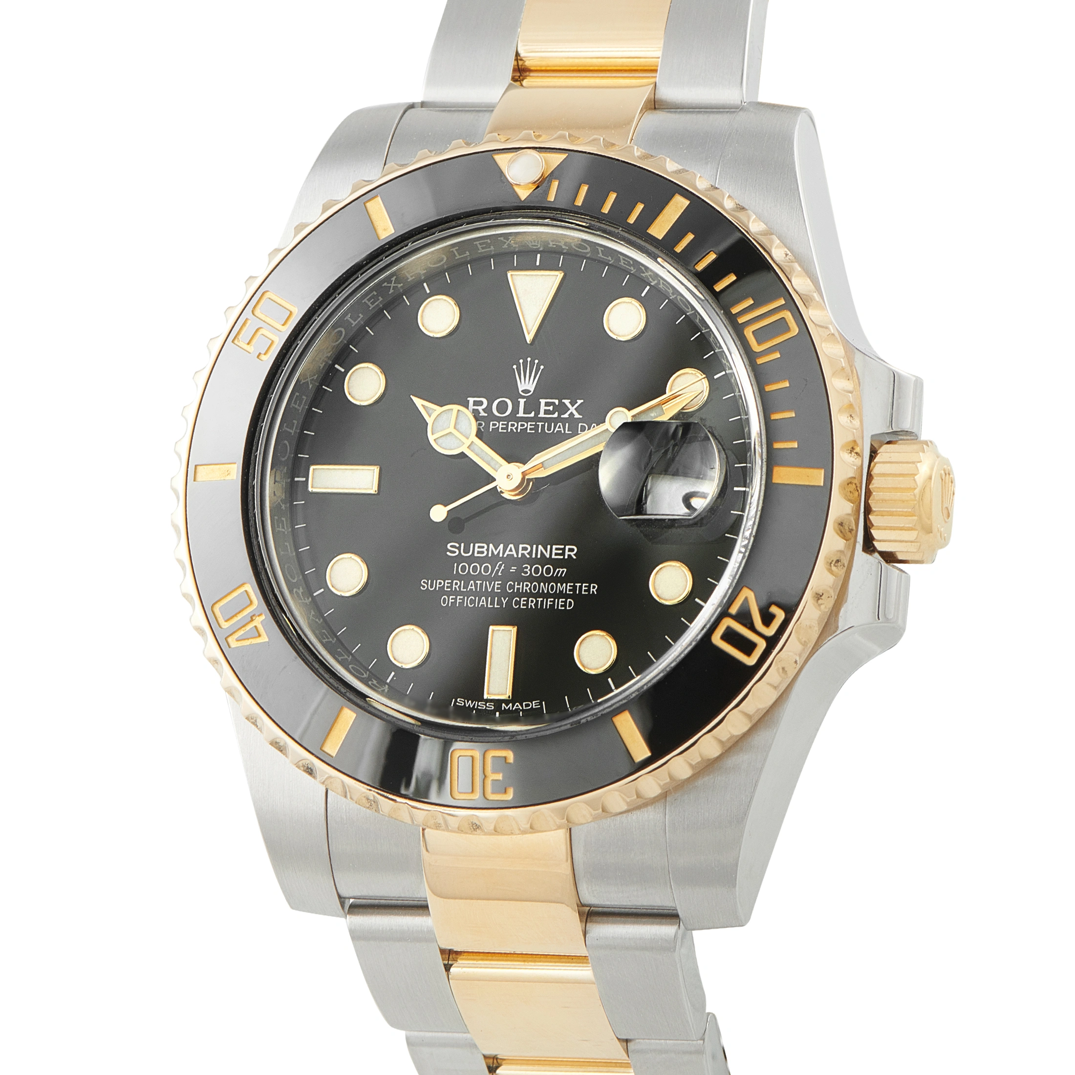 Rolex Submariner Date Yellow Rolesor Watch 116613LN - Image 2
