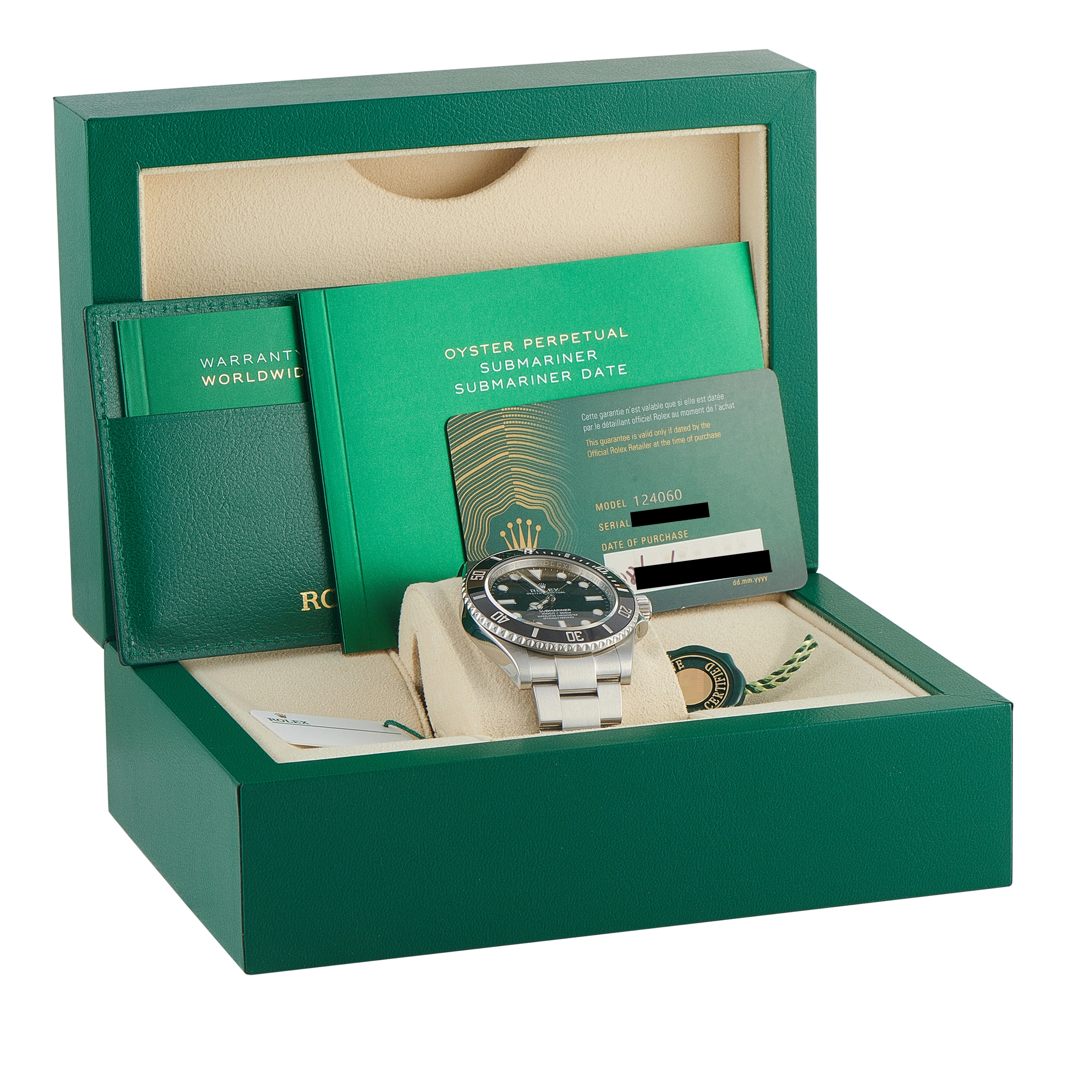 Rolex Submariner No Date Steel Watch 124060 - Image 5