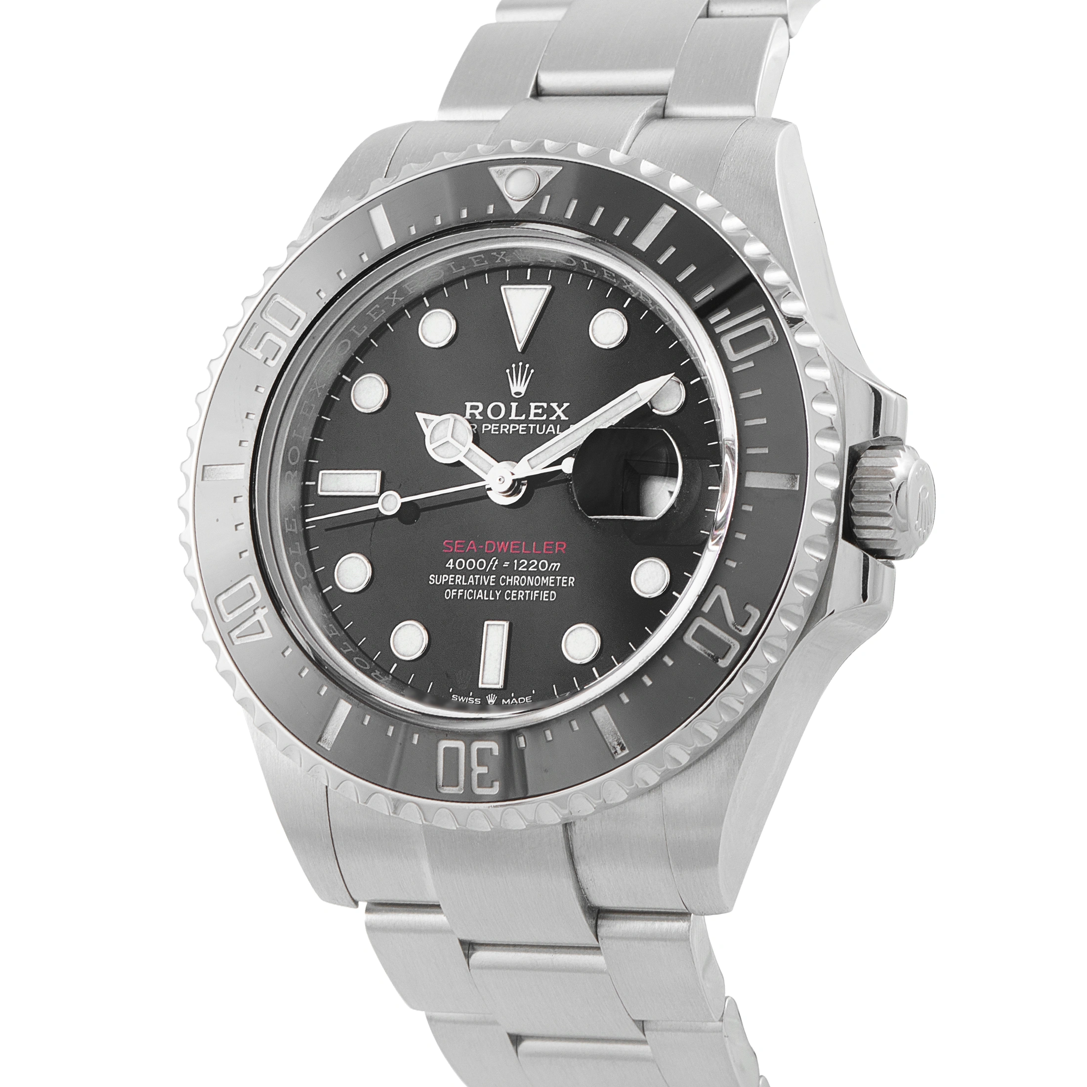 Rolex Sea-Dweller 43mm Steel Watch 126600 - Image 2