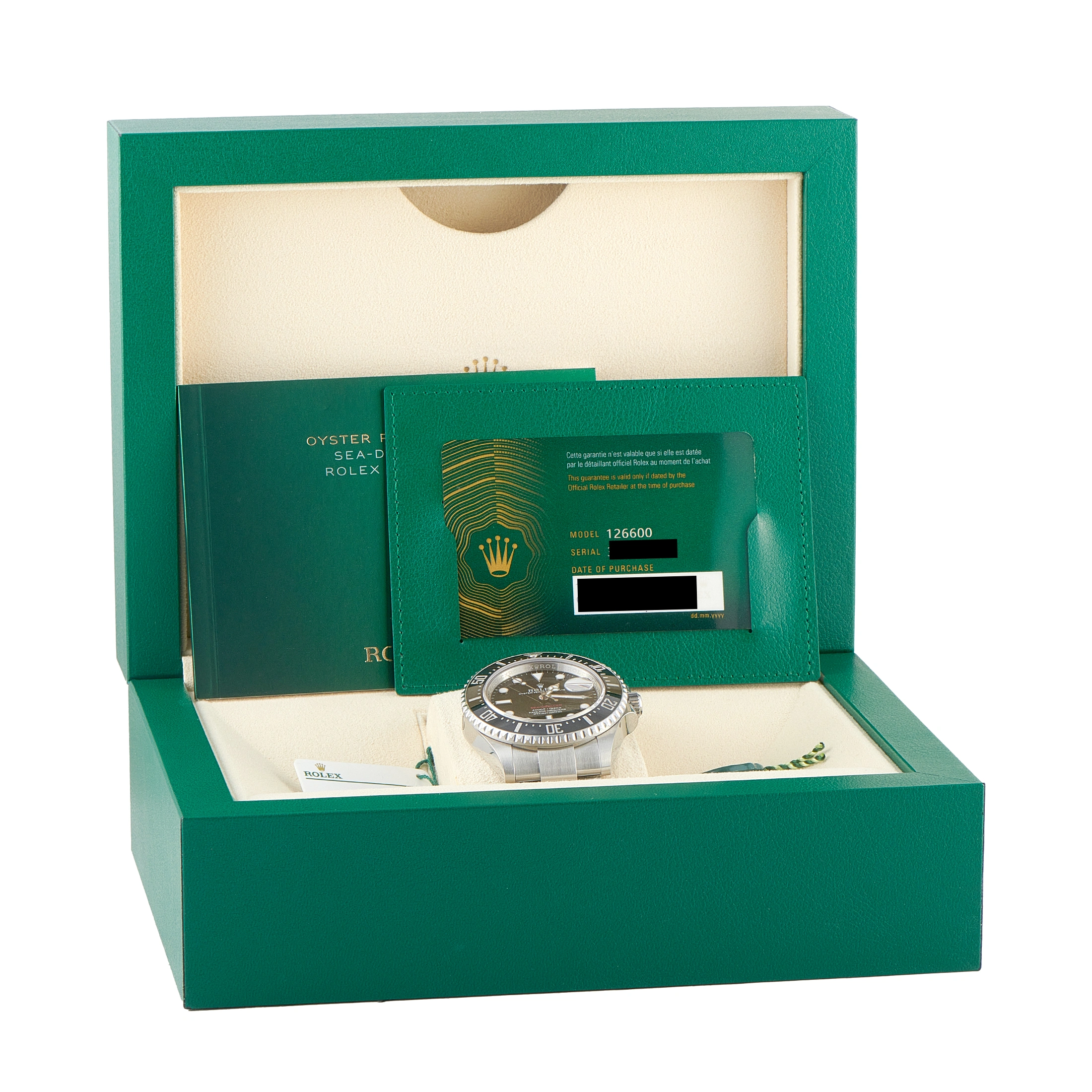 Rolex Sea-Dweller 43mm Steel Watch 126600 - Image 5