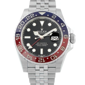 Rolex GMT-Master II Pepsi Jubilee Steel Watch 126710blro-001
