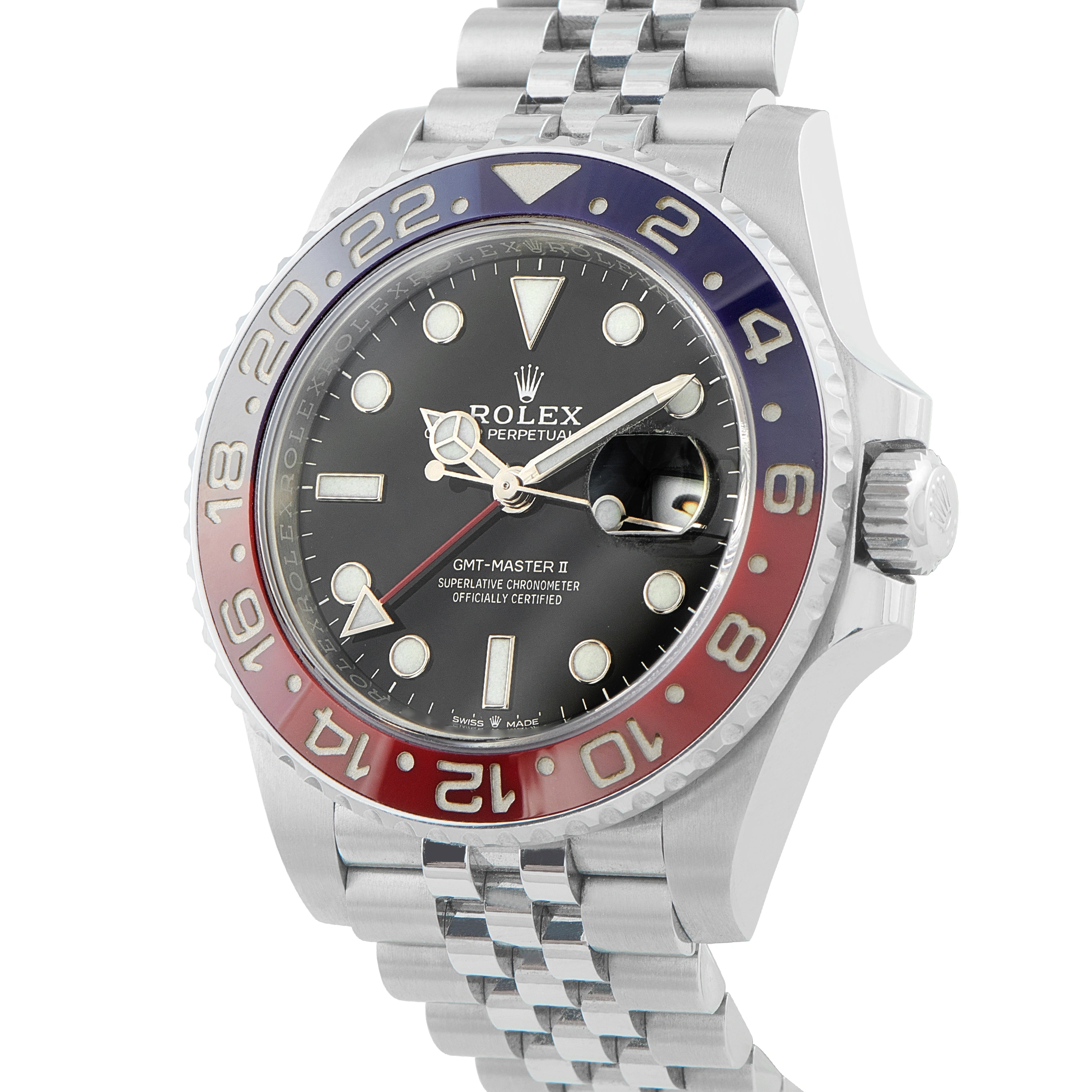 Rolex GMT-Master II Pepsi Jubilee Steel Watch 126710blro-001 - Image 2