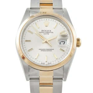 Rolex Oyster Perpetual Date Two-Tone Watch 15203