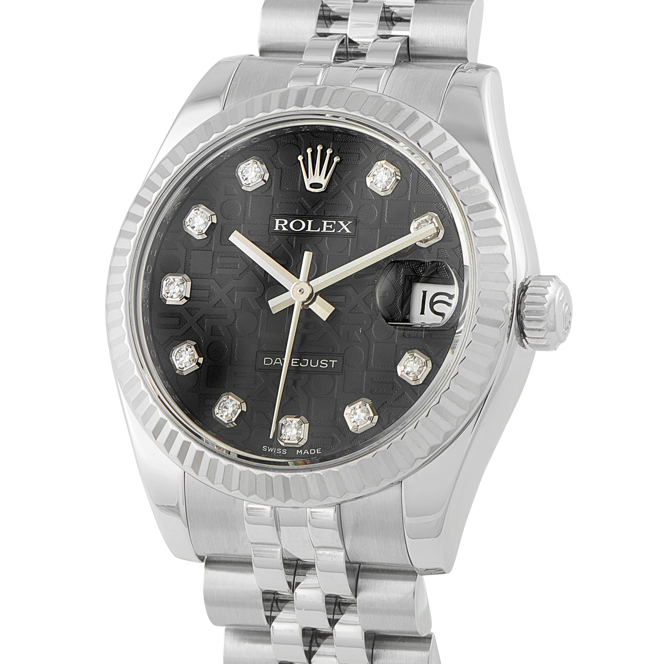 Rolex Datejust 31 "Computer Dial" Diamond Dial Jubilee Watch 178274 - Image 2